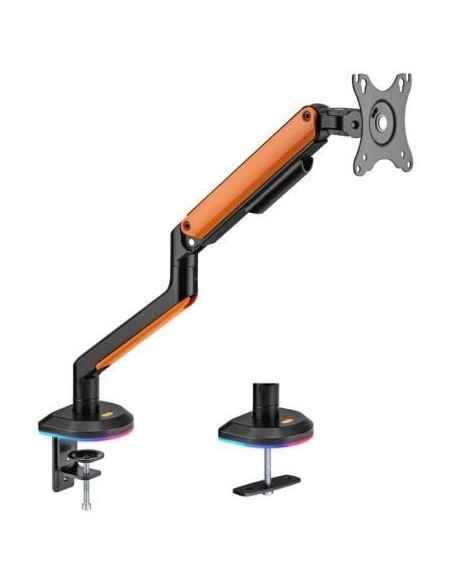 Soporte Gaming para Monitor y TV Aisens DT32TSR-249/ hasta 9kg/ con Iluminación RGB