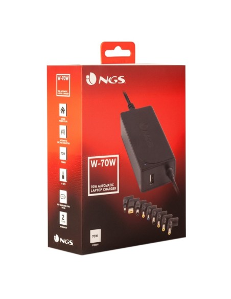 NGS Cargador Portatil Sliml W-70