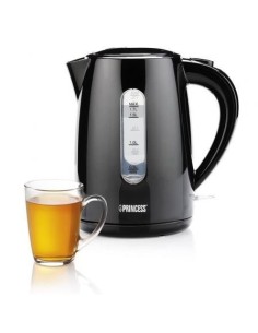 Hervidor de Agua Princess 236017 Black Style/ 2200W/ Capacidad 1.7L