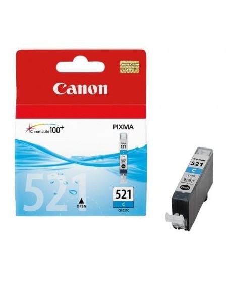 Cartucho de Tinta Original Canon CLI-521C/ Cian
