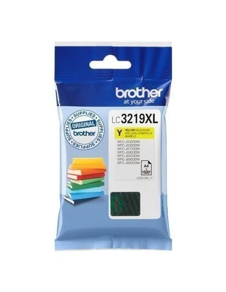 Cartucho de Tinta Original Brother LC-3219Y XL Alta Capacidad/ Amarillo