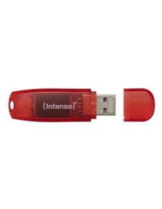 Intenso 3502491 Lápiz USB 2'0 Rainbow 128GB Rojo