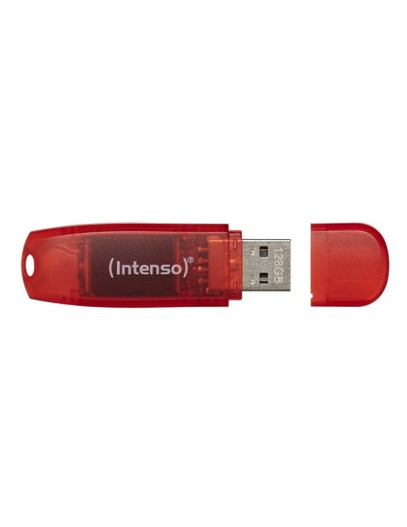Intenso 3502491 Lápiz USB 2'0 Rainbow 128GB Rojo