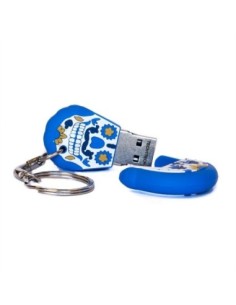 TECH ONE TECH Calavera Blue Monday 32 Gb USB 2'0
