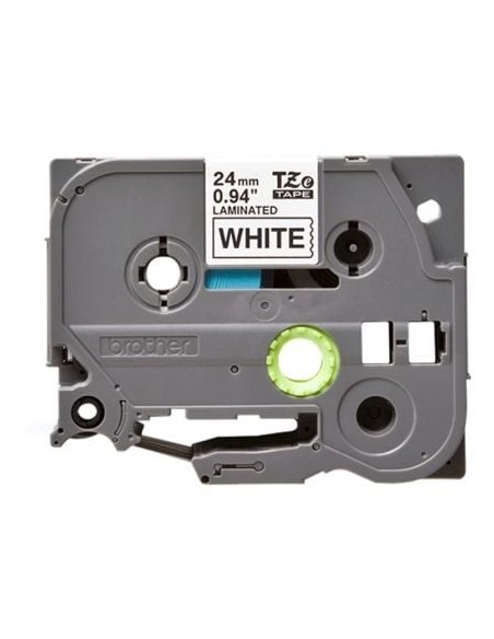 Cinta Laminada Original Brother TZe-251/Blanca