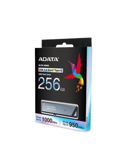 ADATA Lapiz USB ELITE UE800 256GB USB-C 3'2 Gen2