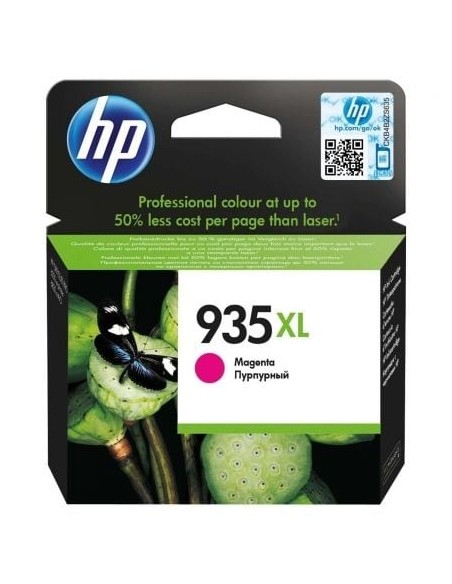 Cartucho de Tinta Original HP nº935 XL Alta Capacidad/ Magenta