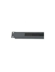 2LAN Panel Pasacables de Cepillo 19" 1U Metal 2