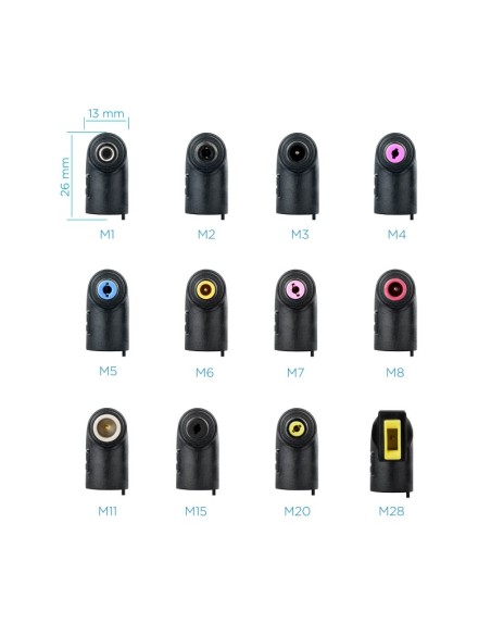 Tooq Cargador universal portátil automático 90w