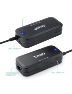 Tooq Cargador universal portátil automático 90w 2