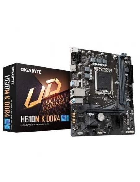 Placa Base Gigabyte H610M K DDR4 Socket 1700/ Micro ATX