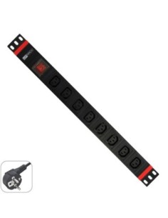 WP Regleta 19" 8 Tomas IEC C13 Schuko