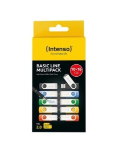 Intenso Basic Line Multipack Lápiz USB 2'0 8GB 10u