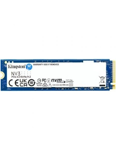 Disco SSD Kingston NV3 1TB/ M.2 2280 PCIe NVMe