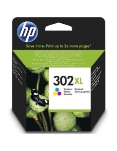 Cartucho de Tinta Original HP nº302 XL Alta Capacidad/ Tricolor