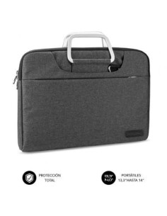 Maletín Subblim Business para Portátiles 13.3-14'/ Gris