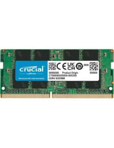 Memoria RAM Crucial 16GB/ DDR4/ 3200MHz/ 1.2V/ CL22/ SODIMM