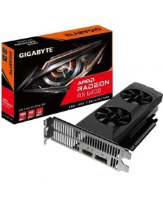 Tarjeta Gráfica Gigabyte Radeon RX 6400 D6 Low Profile/ 4GB GDDR6