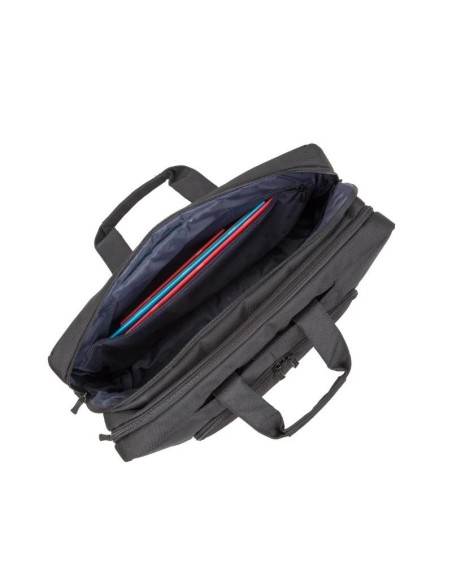 RIVACASE 8455 ECO maletin 17.3" Negro