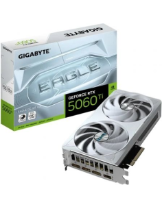 Tarjeta Gráfica Gigabyte GeForce RTX 5060 Ti Eagle OC ICE/ 8GB GDDR7