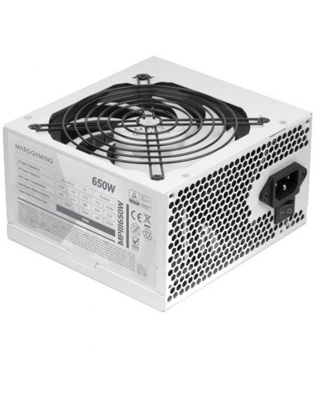 Fuente de Alimentación Mars Gaming MPIII650W/ 650W/ Ventilador 12cm