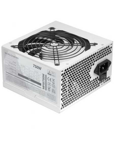 Fuente de Alimentación Mars Gaming MPIII750W/ 750W/ Ventilador 12cm