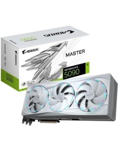 Tarjeta Gráfica Gigabyte AORUS GeForce RTX 5090 MASTER ICE/ 32GB GDDR7