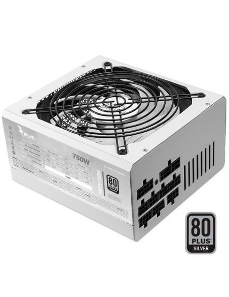 Fuente de Alimentación Mars Gaming MPZE750M/ 750W/ Ventilador 14cm/ 80 Plus Silver