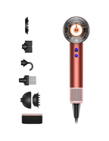 Secador Dyson Supersonic Nural/ 1600W/ Iónico/ Rosa