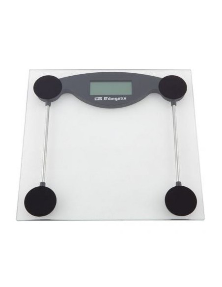 Báscula de Baño Orbegozo PB-2211/ Hasta 150kg/ Cristal