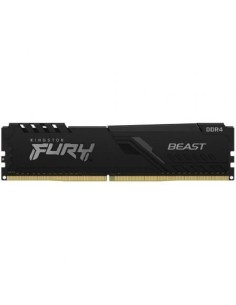 Memoria RAM Kingston FURY Beast RGB 16GB/ DDR4/ 3600MHz/ 1.35V/ CL15/ DIMM