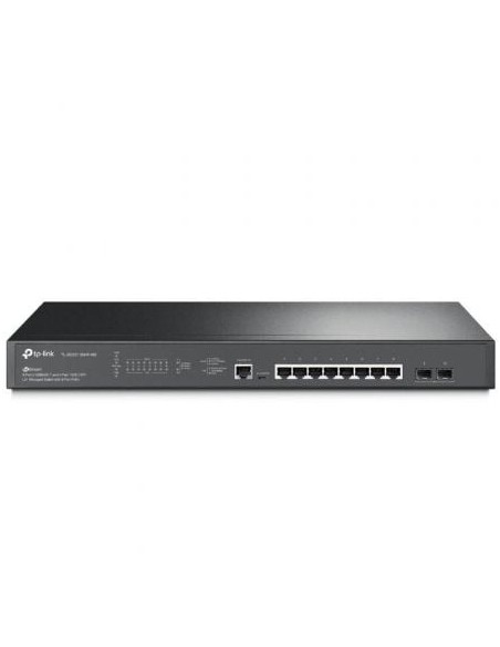 Switch Gestionable TP-Link Omada JetStream TL-SG3210XHP-M2/ WiFi 6/ 10 Puertos/ RJ-45 10/100/1000/ PoE+/ SFP+ 10GE