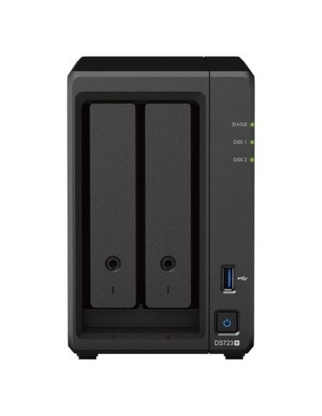 NAS Synology Diskstation DS723+/ 2 Bahías 3.5'- 2.5'/ 2GB DDR4/ Formato Torre