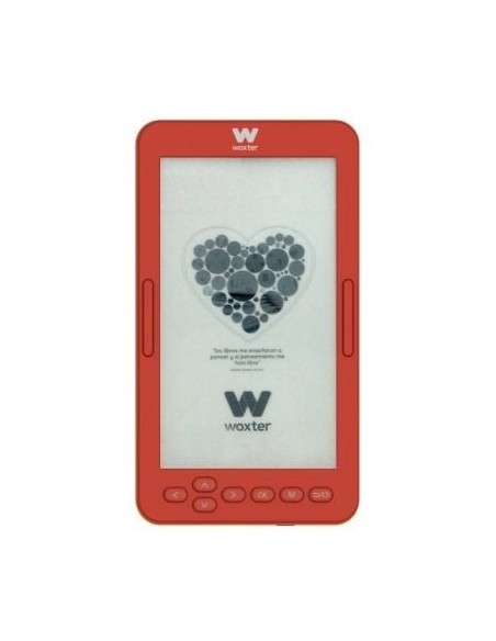 Libro Electrónico Ebook Woxter Scriba 195 S/ 4.7'/ Tinta Electrónica/ Rojo