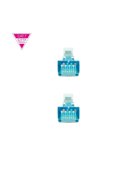 Nanocable Latiguillo Cat. 7 LSZH/SFTP 2 M Gris