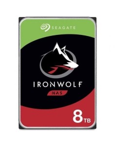 Disco Duro Seagate IronWolf NAS ST8000VN004 8TB/ 3.5'/ SATA III/ 256MB