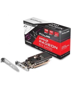 Tarjeta Gráfica Sapphire PULSE Radeon RX 6400 Gaming/ 4GB GDDR6