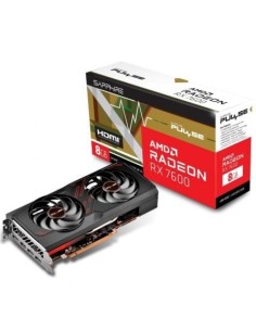Tarjeta Gráfica Sapphire PULSE Radeon RX 7600 Gaming OC/ 8GB GDDR6