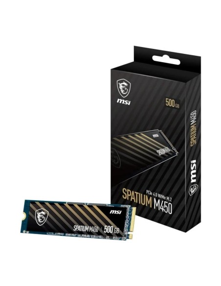 MSI SSD Spatium M450 500Gb PCIe 40 NVMe 3000 Mb-s