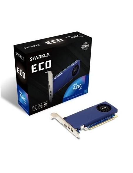 Tarjeta Gráfica Sparkle Intel Arc A310 ECO/ 4GB GDDR6/ Compatible con Perfil Bajo