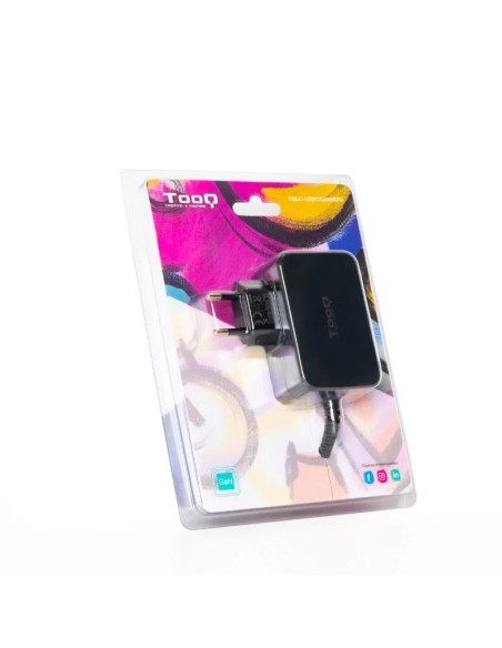 Tooq Cargador portatil GAN USB-C PD 65W Negro