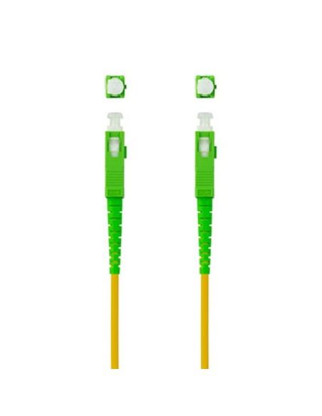 Nanocable Cable fibra SC/APC LSZH Amarillo 1m