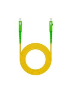 Nanocable Cable fibra SC/APC LSZH Amarillo 10m