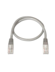 Aisens Latiguillo RJ45 CAT.6 UTP 1.0m Gris Cobre 2