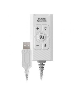 Tarjeta de Sonido Mars Gaming MSC2/ 7.1/ Blanca
