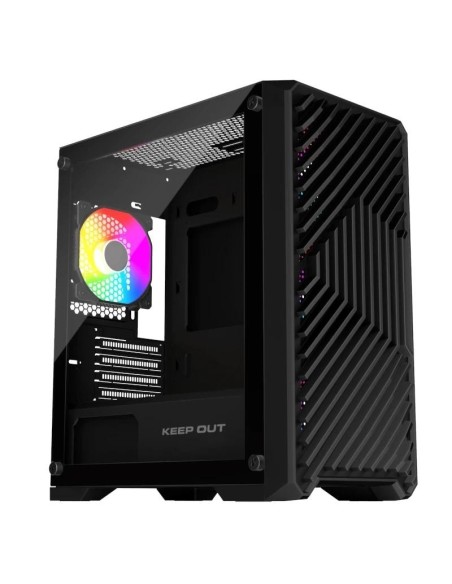Keep Out Caja M-Atx XC-220 ARGB 4FANS Usb30 Black