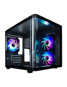 COOLBOX CHASIS MATX GM100 CRISTAL 3XVENTARGB