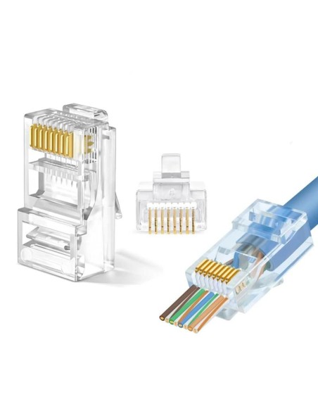 EWENT EASYCONNECT MODULAR CAT 6 U/UTP. 100pcs