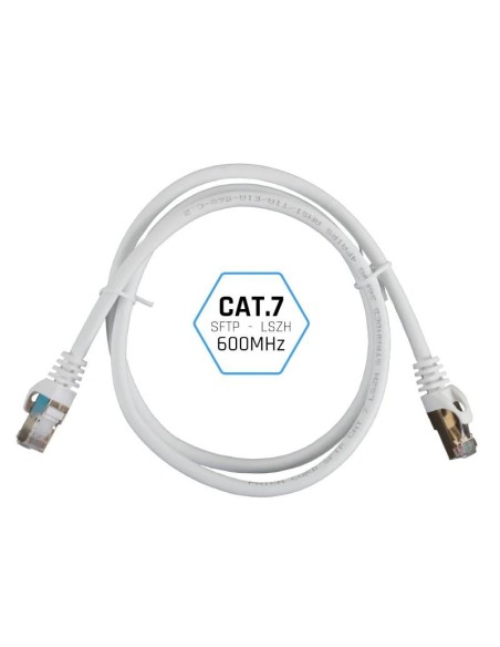 iggual Latiguillo CAT7 SFTP LSZH 2 metros blanco