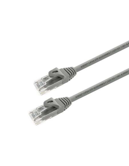 Aisens Latiguillo Rj45 Cat.6A Utp Gris 2.0M